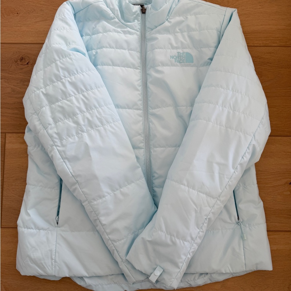 The North Face Women's Sky Blue Puffer Jacket